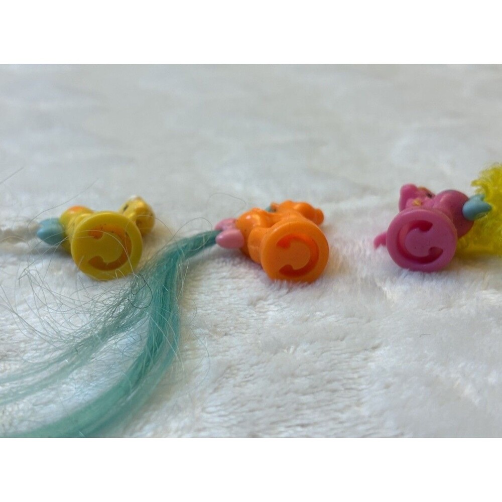 Vintage 1989 My Little Pony Ponytail Petite Ponies Lot Of 3 - Picture 6 of 6